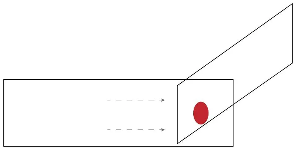Pull the slider backwards to touch the blood drop 