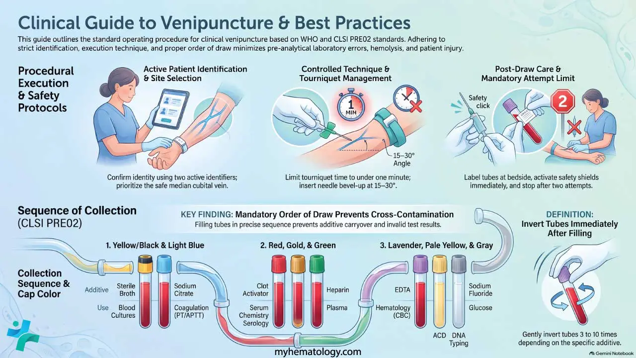 Clinical guide to venipuncture